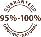 95&ndash;100% natuurlijk